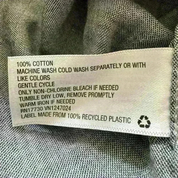 Men’s Goodfellow Button Up Shirt | Grey, Small - Picture 5 of 6